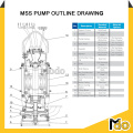 Wear Resistant Submersible Slurry Pump with Agitator